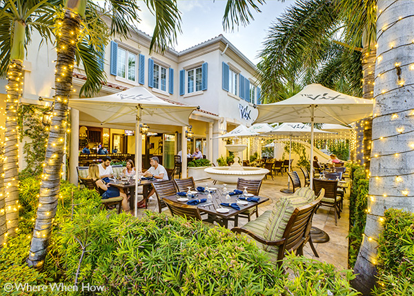 A photograph of The Vix Bar & Grill, Regent Village, Grace Bay, Providenciales (Provo), Turks and Caicos Islands.